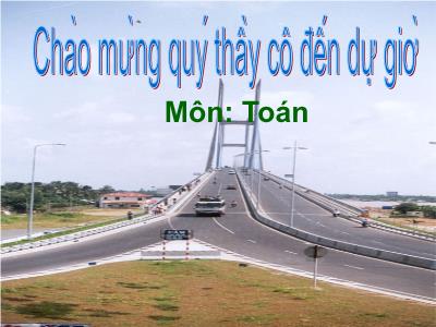 Bài giảng Toán Khối 2 - Bài 99: Đường gấp khúc – Độ dài đường gấp khúc