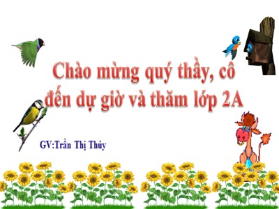 Bài giảng Tập đọc lớp  2 - Bài dạy: Bé nhìn biển