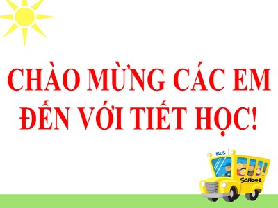 Bài giảng môn Toán Lớp 2 - Bài học: Một phần ba