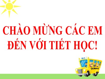 Bài giảng môn Toán Lớp 2 - Một phần hai - Năm học 2020-2021