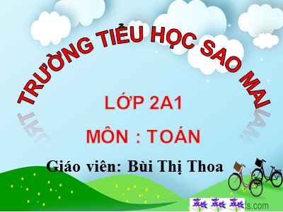 Bài giảng Toán Lớp 2 - Luyện tập chung (Trang 124) - Bùi Thị Thoa