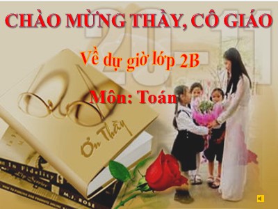 Bài giảng Toán Lớp 2 - Luyện tập (Trang 51) - Lê Duy Thủy