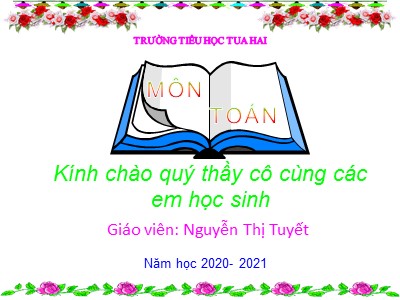 Bài giảng Toán Lớp 2 - Luyện tập (Trang 60) - Nguyễn Thị Tuyết
