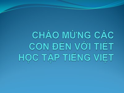 Bài giảng Tiếng Việt 2 (Chân trời sáng tạo) - Bài: Tóc xoăn và tóc thẳng (Tiết 1+2)
