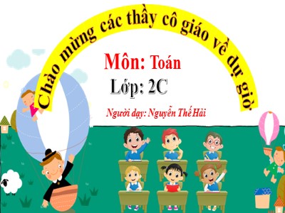 Bài giảng Toán học 2 (Cánh diều) - Bài: Lít - Nguyễn Thế Hải