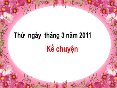 Bài giảng Kể chuyện Lớp 2 - Tiết 28: Kho báu