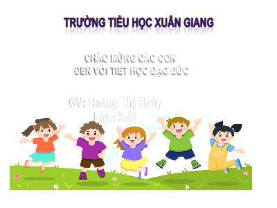 Bài giảng Đạo đức Lớp 2 - Bài 11: Tìm kiếm sự hỗ trợ khi ở nhà - Hoàng Thị Thủy