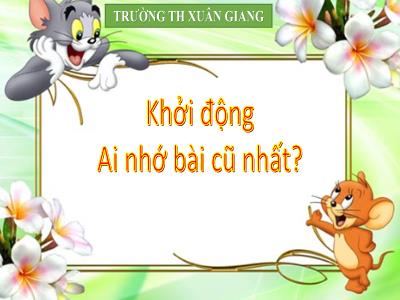 Bài giảng Tiếng Việt Lớp 2 (Kết nối tri thức) - Chủ đề: Vẻ đẹp quanh em - Bài 3: Họa mi hót - Năm học 2022-2023 - Trần Thị Khánh Huyền