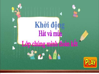 Bài giảng môn Tiếng Việt Lớp 2 - Bài 17: Nói và nghe: Lớp học viết thư