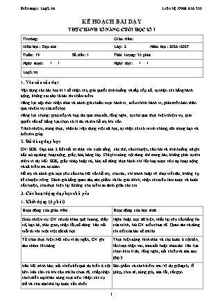 Kế hoạch bài dạy Đạo Đức 2 - Tuần 19 - Thực hành kĩ năng cuối học kì I - Năm học 2026-2027 (Tích hợp Năng lực số và AI)