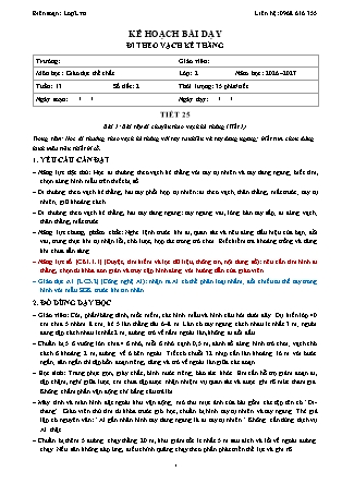 Kế hoạch bài dạy GDTC 2 - Tuần 13 - Năm học 2026-2027 (Tích hợp Năng lực số và AI)