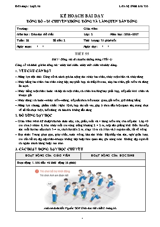 Kế hoạch bài dạy GDTC 2 - Tuần 28 - Năm học 2026-2027 (Tích hợp Năng lực số và AI)