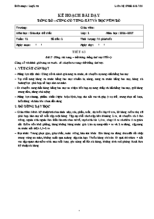 Kế hoạch bài dạy GDTC 2 - Tuần 32 - Năm học 2026-2027 (Tích hợp Năng lực số và AI)