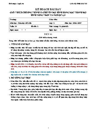 Kế hoạch bài dạy môn GDTC 2 năm học 2026-2027 cả năm (Tích hợp Năng lực số và AI)