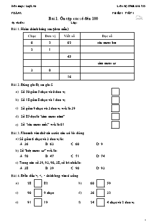 Phiếu Bài tập hằng ngày môn Toán Lớp 2 - Trọn bộ cả năm - Sách KNTT (Năm học 2026-2027)